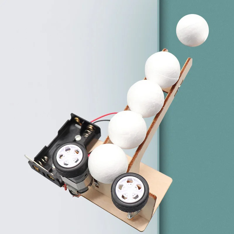 Electric Ball Pitching Machine - Science Project ulasan dan harga