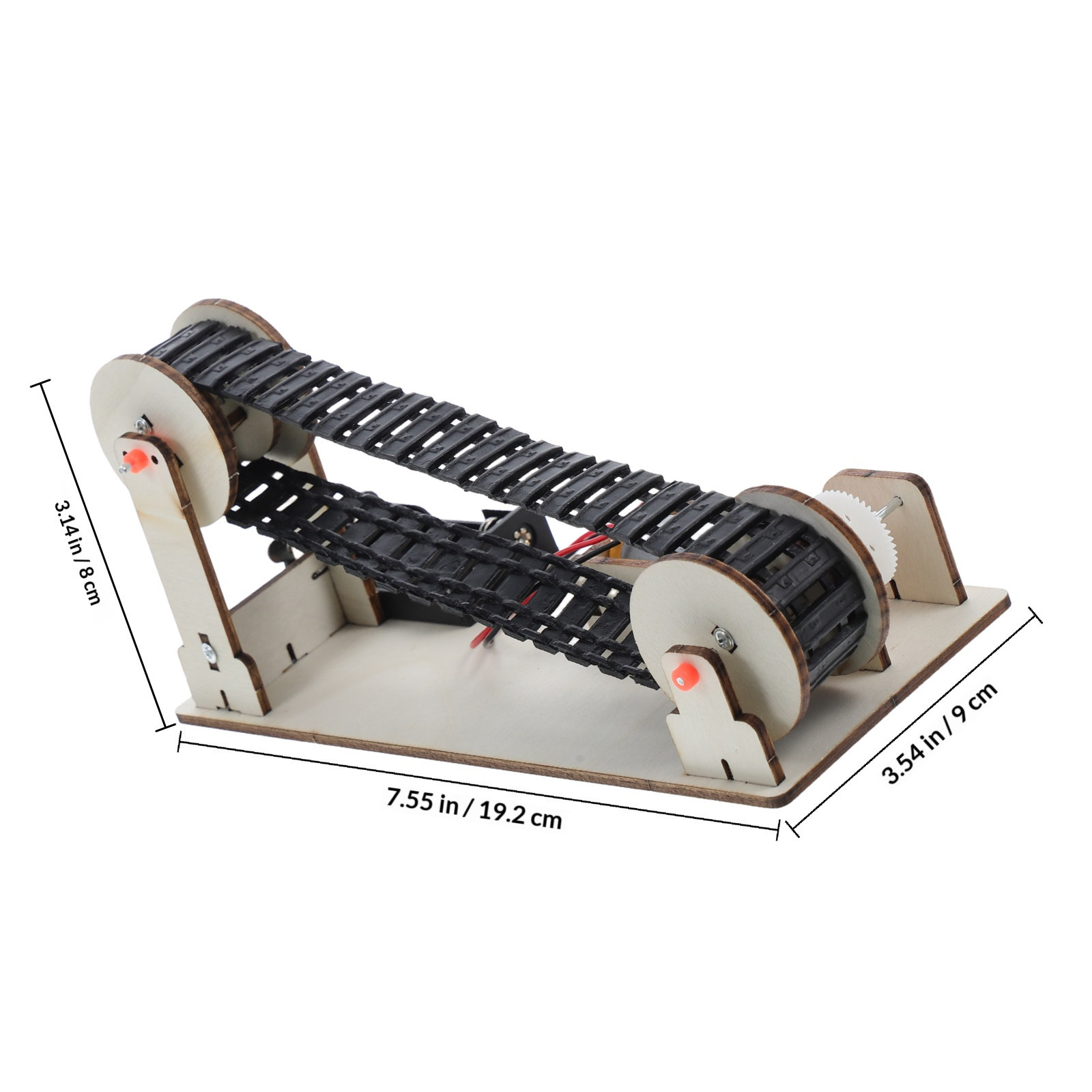 1Set Electric Conveyor Belt DI - Science Project ulasan dan harga