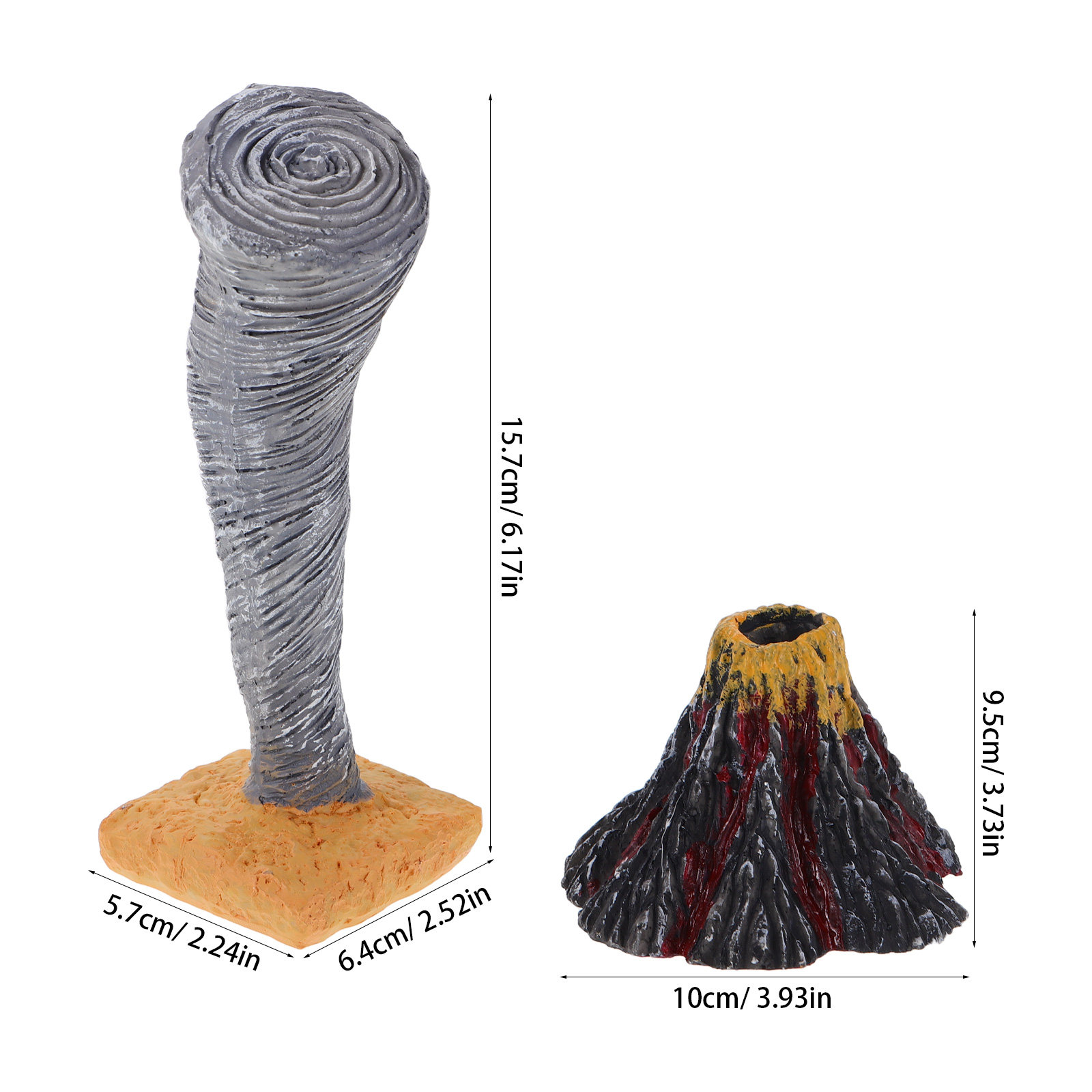 2Pcs Natural Disaster Educatio - Volcano Kit Eruption ulasan dan harga