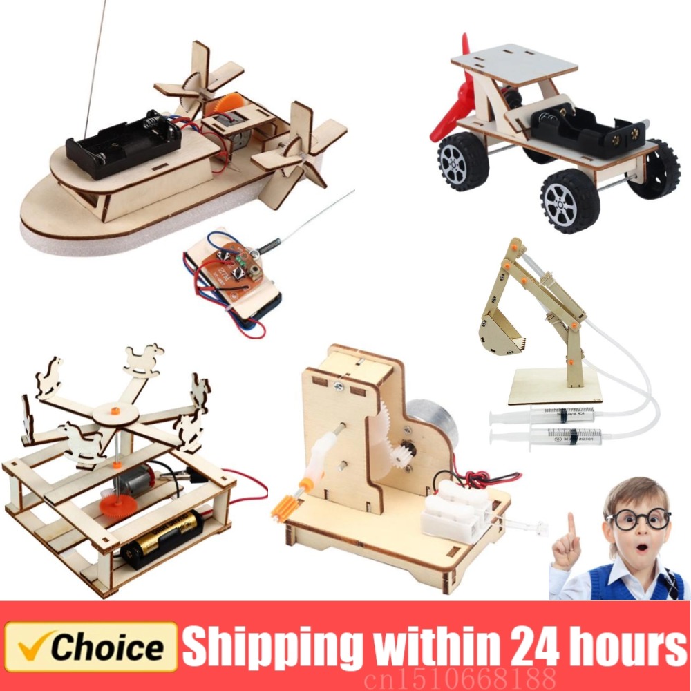 DIY Boat Model Science Toys Ki - Science Project Diy ulasan dan harga