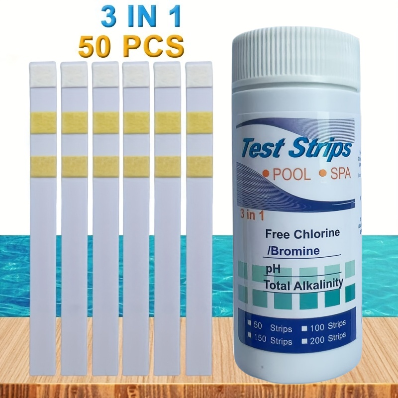 Chlorine PH Test Strips SPA Sw - Water Testing Kit ulasan dan harga