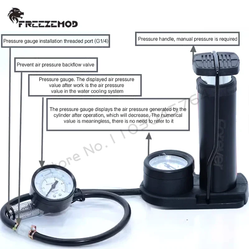 Water Cooling Leak Tester Devi - Water Testing Kit ulasan dan harga