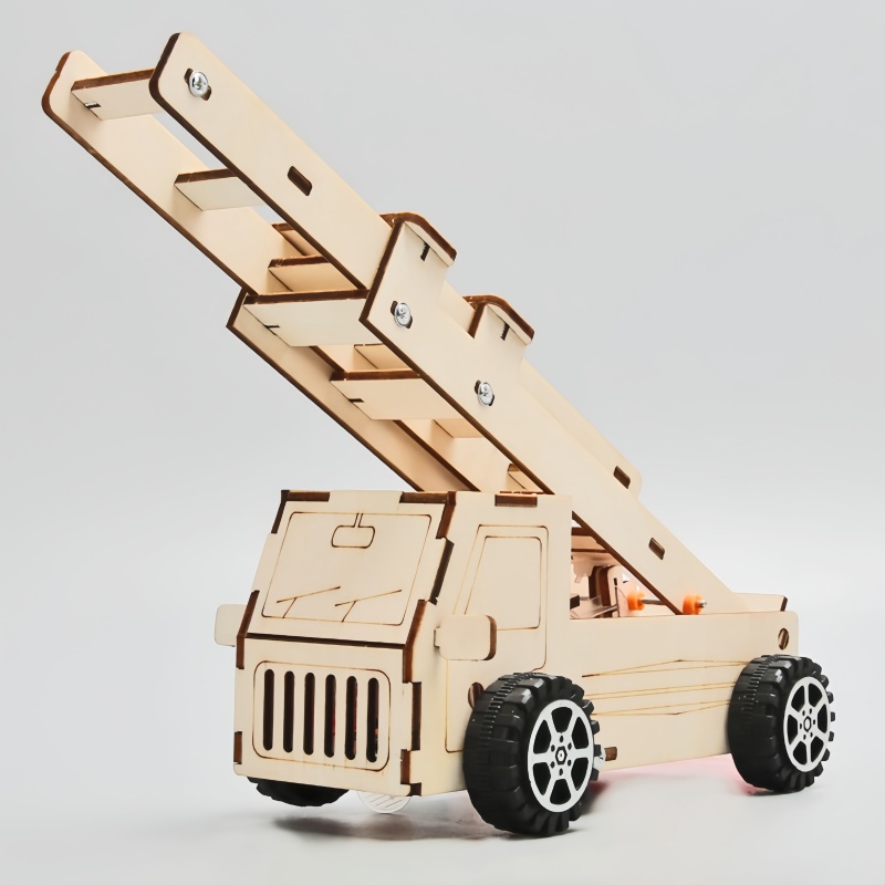 DIY Wood Ladder Fire Truck Mod - Science Project Diy ulasan dan harga