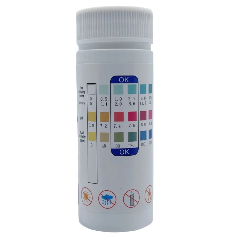 Chlorine PH Test Strips SPA Sw - Water Testing Kit ulasan dan harga