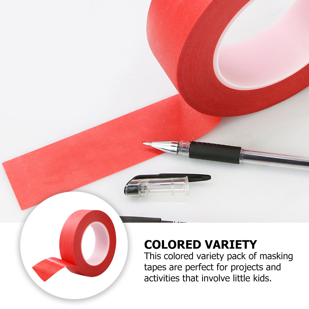 3 Red Masking Tape High Temper - Science Project Diy ulasan dan harga