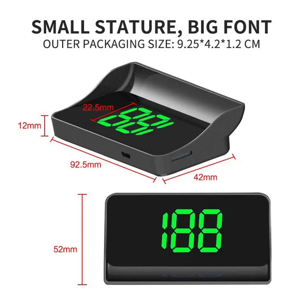 HD M2 Head Up Display GPS Digi - Anemometer Wind Speed ulasan dan harga